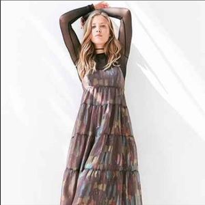 NWT UO Ecote Alora Tierrd Babydoll Dress